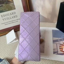Load image into Gallery viewer, Chanel 24P mini reissue lilac purple, with aged gold hardware