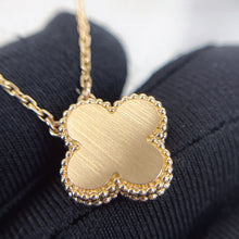 Load image into Gallery viewer, Van Cleef & Arpels VCA limited edition 2016 black onyx, rose gold holiday pendant.