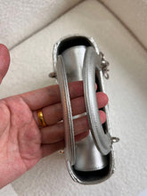 Load image into Gallery viewer, Lady Dior small silver cannage lambskin, with silver hdw