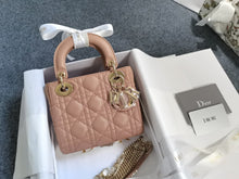 Load image into Gallery viewer, Lady Dior mini fard with gold hdw