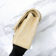 Load image into Gallery viewer, Chanel pearl beige medium caviar, with gold hdw