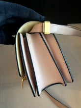 Load image into Gallery viewer, Celine light pink / yellow small box, aged gold hdw