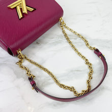 Load image into Gallery viewer, Louis Vuitton twist pm burgundy, gold hdw