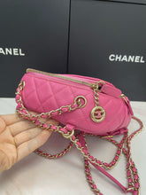 Load image into Gallery viewer, Chanel pink caviar backpack, gold hdw