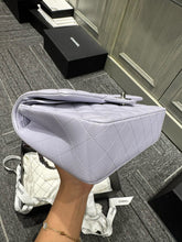 Load image into Gallery viewer, Chanel 21k lilac medium caviar, silver hdw