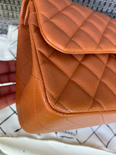 Load image into Gallery viewer, Chanel caramel caviar jumbo, silver hdw