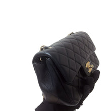 Load image into Gallery viewer, Chanel black mini lambskin, gold hdw 30 series