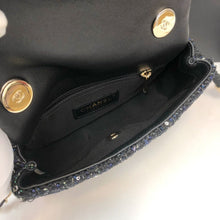 Load image into Gallery viewer, Chanel tweed sequin bag with pearl handle