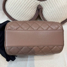 Load image into Gallery viewer, Chanel bowling bag 25p brown caviar, microchip