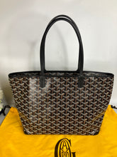Load image into Gallery viewer, Goyard black Artois PM with zipper