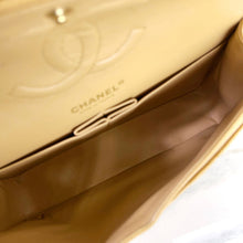 Load image into Gallery viewer, Chanel dark beige vintage medium classic flap, 24k gold hdw