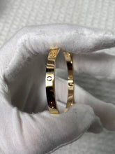 Load image into Gallery viewer, Cartier 2025 new medium model love Bangle, yellow gold, size 17