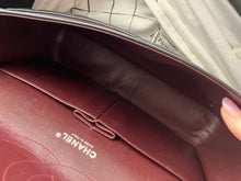 Load image into Gallery viewer, Chanel black lambskin jumbo, silver hdw