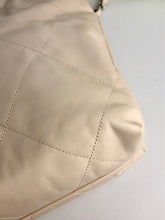 Load image into Gallery viewer, Chanel 22 small calfskin in ecru off white, matte silver hdw