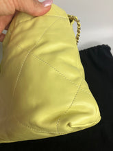 Load image into Gallery viewer, Chanel 22 mini yellow, with gold hdw