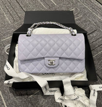 Load image into Gallery viewer, Chanel 21k lilac medium caviar, silver hdw