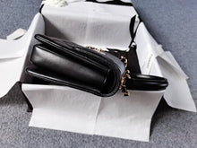 Load image into Gallery viewer, Chanel black small trendy, rose gold hdw