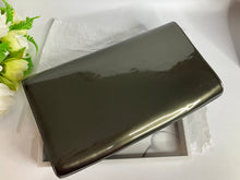 Load image into Gallery viewer, YSL Saint Laurent Olive green patent leather Belle De Jour clutch