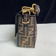 Load image into Gallery viewer, Fendi medium baguette, tobacco brown jacquard