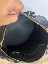 Load image into Gallery viewer, Louis Vuitton black empriente giant monogram speedy bandoulière 25