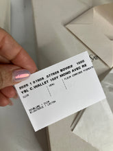 Load image into Gallery viewer, YSL Saint Laurent Black Chevron Leather Envelope Wallet On Chain, silver hdw