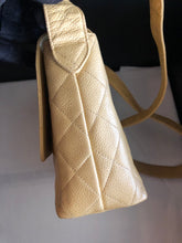 Load image into Gallery viewer, Chanel beige caviar vintage 24k gold hdw shoulder bag
