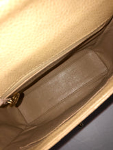 Load image into Gallery viewer, Chanel beige caviar vintage 24k gold hdw shoulder bag
