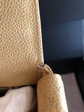 Load image into Gallery viewer, Chanel beige caviar vintage 24k gold hdw shoulder bag