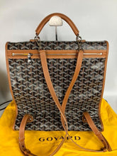 Load image into Gallery viewer, Goyard Saint Leger Briefcase Backpack Coated Canvas