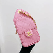 Load image into Gallery viewer, Chanel 25 mini pink caviar, gold hdw