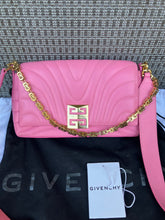 Load image into Gallery viewer, Givenchy pink 4G small quilted leather shoulder bag