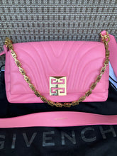 Load image into Gallery viewer, Givenchy pink 4G small quilted leather shoulder bag