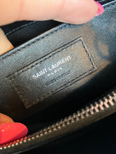 Load image into Gallery viewer, YSL Saint Laurent black small Loulou with silver hdw
