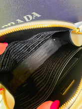 Load image into Gallery viewer, Prada Odette bag, white leather with gold hardware