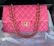 Load image into Gallery viewer, Chanel barbie pink caviar, with gold hdw