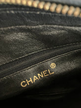 Load image into Gallery viewer, Chanel bijoux tassel black vintage lambskin camera bag, with 24k gold hdw