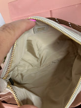 Load image into Gallery viewer, Miu Miu white cotton Gabardine fabirc pouch bag