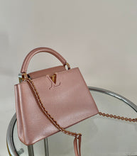 Load image into Gallery viewer, Louis Vuitton capucines BB pearl pink Taurillon leather