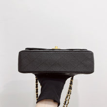 Load image into Gallery viewer, Chanel small black caviar classic flap, gold hdw 26 series