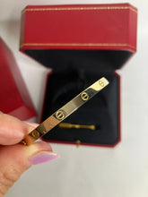 Load image into Gallery viewer, Cartier 2025 medium model love Bangle, 18k yellow gold