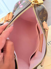 Load image into Gallery viewer, Louis Vuitton X Takashi Murakami Monogram Cherry Blossom Speedy Bandouliere 25 Sakura pink