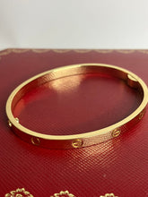 Load image into Gallery viewer, Cartier 2025 new medium model love Bangle, 18k yellow gold