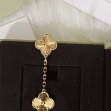 Load image into Gallery viewer, VCA Van Cleef & Arpels Vintage Alhambra gold guilloche bracelet, 5 motifs