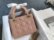 Load image into Gallery viewer, Lady Dior mini fard with gold hdw