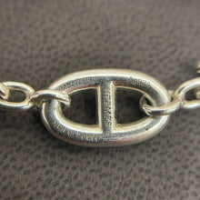 Load image into Gallery viewer, Hermes silver farandole necklace, 120cm
