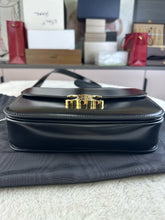 Load image into Gallery viewer, Celine black triomphe medium with gold hdw