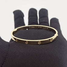Load image into Gallery viewer, Cartier 2025 medium model love Bangle, 18k yellow gold