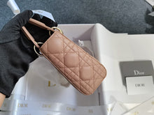 Load image into Gallery viewer, Lady Dior mini fard with gold hdw