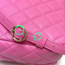 Load image into Gallery viewer, Chanel pink caviar small backpack, gold hdw
