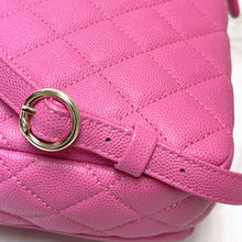 Load image into Gallery viewer, Chanel pink caviar small backpack, gold hdw